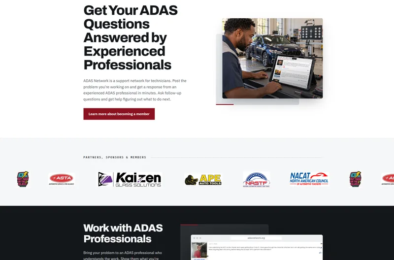 ADAS Network website